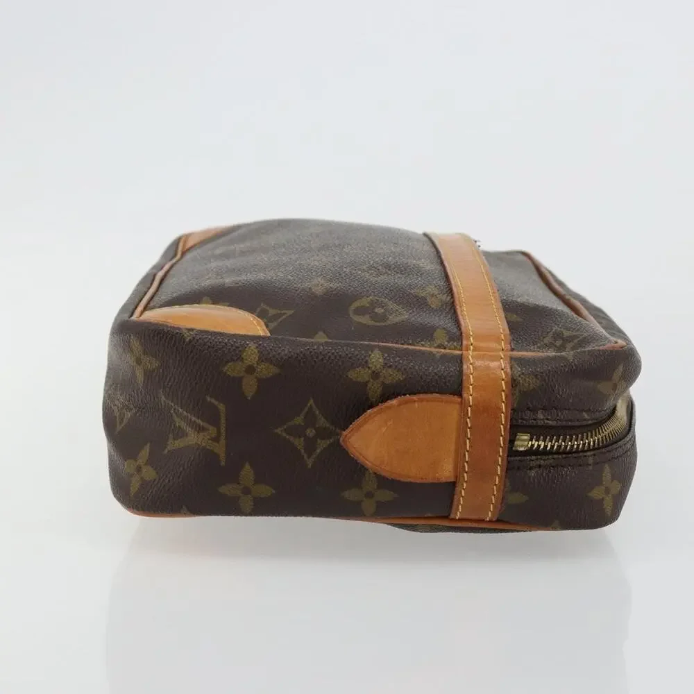 Louis Vuitton Monogram Compiegne 28 Clutch Bag Brown